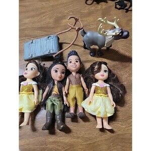 Disney Petite Princess Belle Frozen etc.. 6" Doll Toy Mixed lot